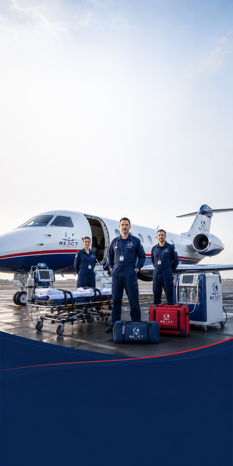 Specialist medical team providing patient care